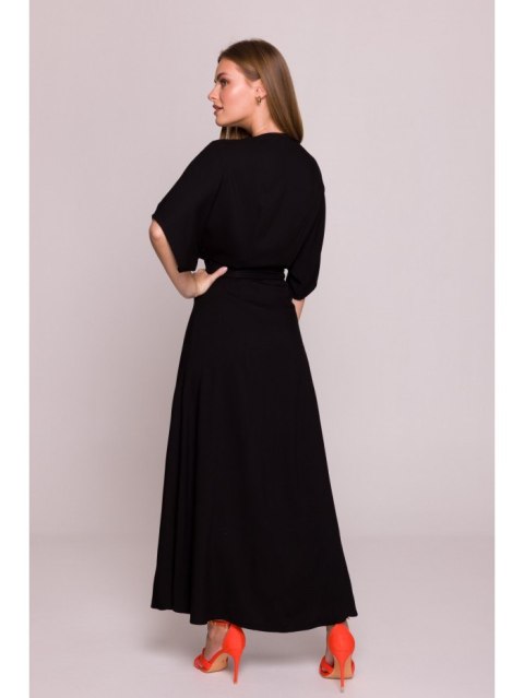 Wiskozowa sukienka maksi