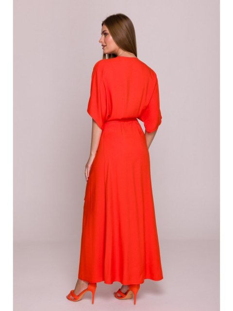 Wiskozowa sukienka maksi