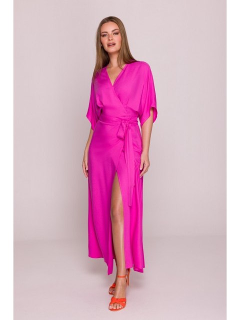 Wiskozowa sukienka maksi