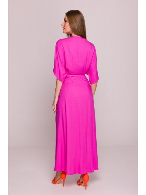 Wiskozowa sukienka maksi